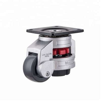 GD80F Nylon Adjustable Heavy Duty Caster Wheel