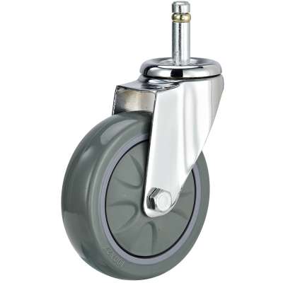 Medium light duty PU caster wheel, small caster wheels