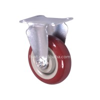 Double Bearing Polyurethane Swivel 4 inch Hardware Furniture Casters