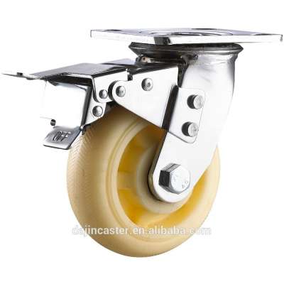 Factory Supplier 6 Inch Heavy Loading Nylon Industrial Caster Wheels