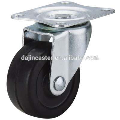 factory direct sales 50mm Black PP Furniture caster wheels