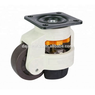 40 Adjustable retractable caster wheel for machinery