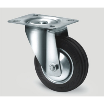 Heavy Duty Industrial Rubber Caster Wheel