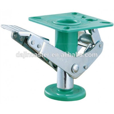 industrial caster wheel floor lock-lift up with high quality