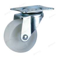 Long way professional factory supply trunkle nylon caster small plain bearing nylon caster wheel