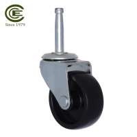 50mm Furniture Rollers Light Style Wheel PP Castor With PIN WHEEL